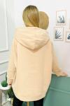 150049 Oversize Sardonlu Sweatshirt